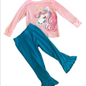 Girls unicorn outfit